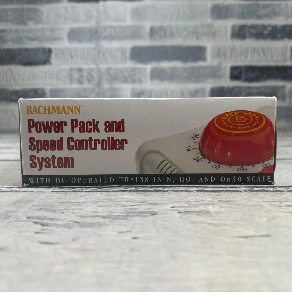 Bachmann 44212Power Pack w/Speed Controller DC Trains : N / HO / On30 Scale